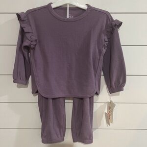 Cat & Jack Purple Kids Matching Set